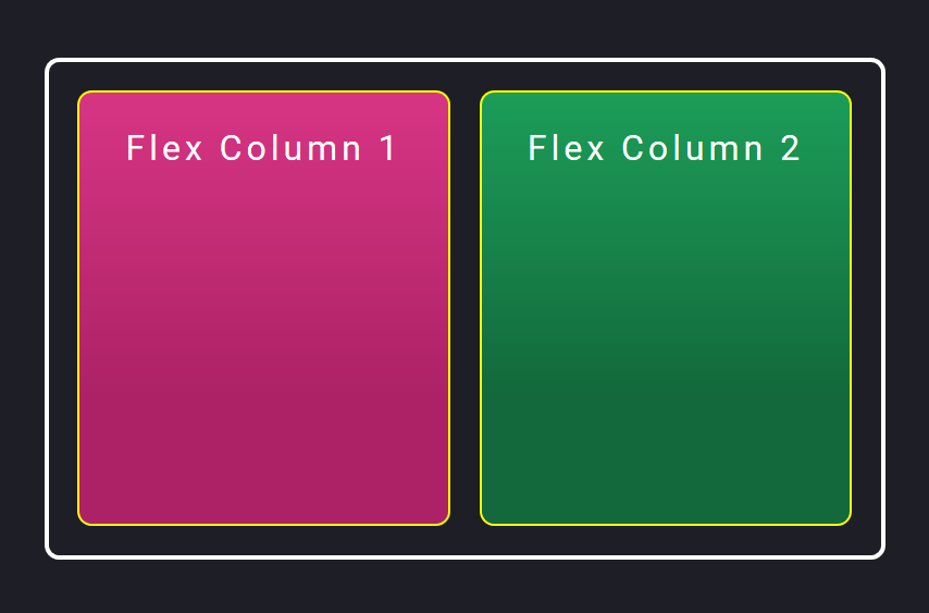 divs side by side using flexbox