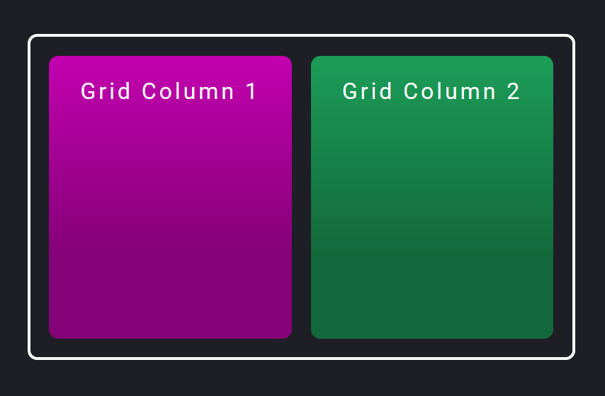 divs side by side using CSS grid